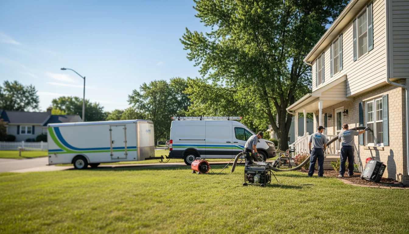 Flooded Basement Restoration And Cleanup With Repair in Ralston, IA near me